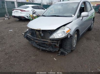 Lot #3034053360 2011 NISSAN VERSA 1.8S