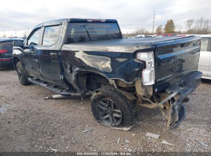 Lot #3034053356 2021 CHEVROLET SILVERADO 1500 4WD  SHORT BED CUSTOM TRAIL BOSS