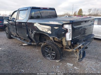 Lot #3034053356 2021 CHEVROLET SILVERADO 1500 4WD  SHORT BED CUSTOM TRAIL BOSS