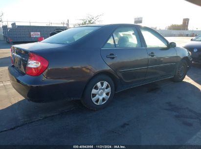 Lot #3032321651 2003 TOYOTA CAMRY LE