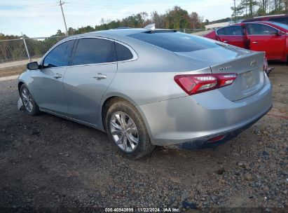 Lot #3037540552 2020 CHEVROLET MALIBU FWD LT