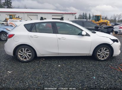 Lot #3050074306 2012 MAZDA MAZDA3 I TOURING