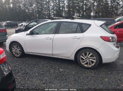 Lot #3050074306 2012 MAZDA MAZDA3 I TOURING