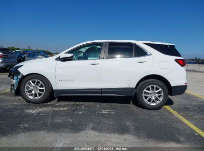 Lot #3034053337 2023 CHEVROLET EQUINOX FWD LT