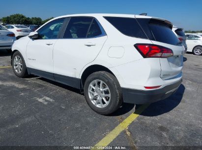 Lot #3034053337 2023 CHEVROLET EQUINOX FWD LT