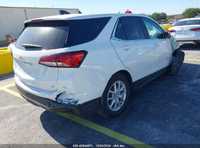 Lot #3034053337 2023 CHEVROLET EQUINOX FWD LT