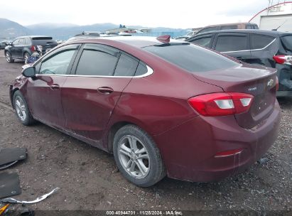 Lot #3048458650 2016 CHEVROLET CRUZE LT AUTO