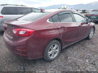 Lot #3048458650 2016 CHEVROLET CRUZE LT AUTO