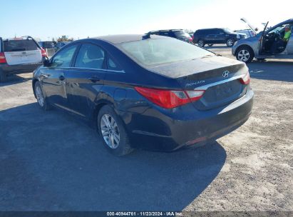 Lot #3035081814 2013 HYUNDAI SONATA GLS