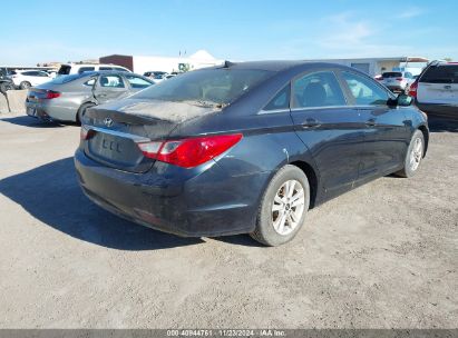 Lot #3035081814 2013 HYUNDAI SONATA GLS