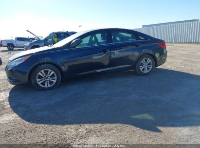 Lot #3035081814 2013 HYUNDAI SONATA GLS