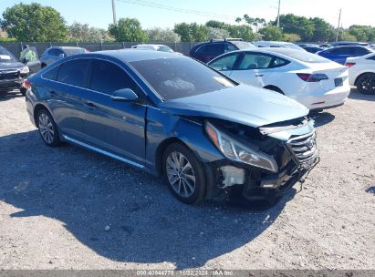 Lot #3034053329 2016 HYUNDAI SONATA SPORT