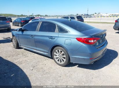 Lot #3034053329 2016 HYUNDAI SONATA SPORT