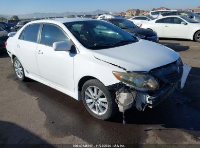 Lot #3036721996 2009 TOYOTA COROLLA S