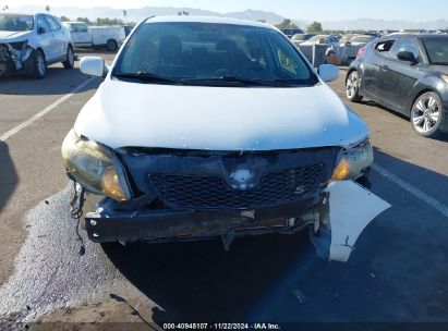 Lot #3036721996 2009 TOYOTA COROLLA S