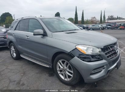 Lot #3051073782 2014 MERCEDES-BENZ ML 350 BLUETEC 4MATIC