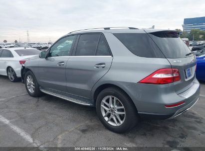 Lot #3051073782 2014 MERCEDES-BENZ ML 350 BLUETEC 4MATIC