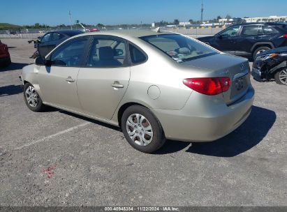 Lot #3034053315 2010 HYUNDAI ELANTRA GLS