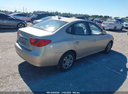 Lot #3034053315 2010 HYUNDAI ELANTRA GLS