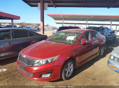 Lot #3036722002 2014 KIA OPTIMA LX