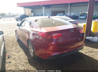 Lot #3036722002 2014 KIA OPTIMA LX