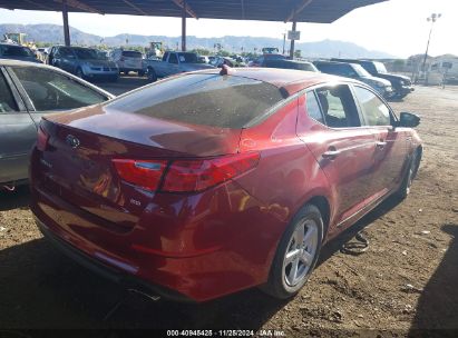 Lot #3036722002 2014 KIA OPTIMA LX