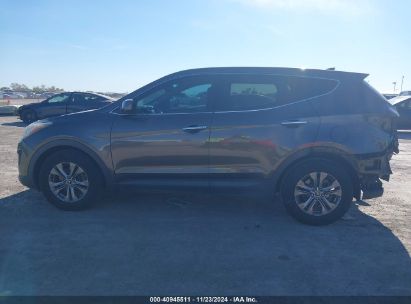 Lot #3056471212 2014 HYUNDAI SANTA FE SPORT 2.4L