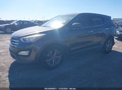 Lot #3056471212 2014 HYUNDAI SANTA FE SPORT 2.4L