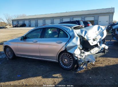 Lot #3056068406 2015 MERCEDES-BENZ C 300 4MATIC/LUXURY 4MATIC/SPORT 4MATIC