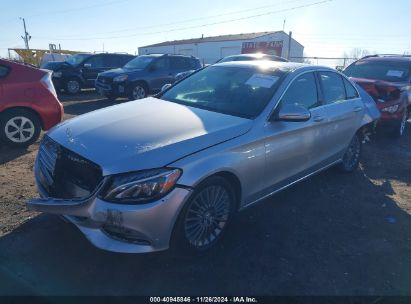 Lot #3056068406 2015 MERCEDES-BENZ C 300 4MATIC/LUXURY 4MATIC/SPORT 4MATIC