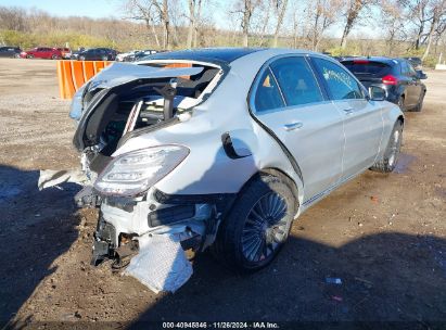 Lot #3056068406 2015 MERCEDES-BENZ C 300 4MATIC/LUXURY 4MATIC/SPORT 4MATIC