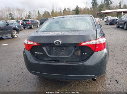 Lot #3035093328 2014 TOYOTA COROLLA LE