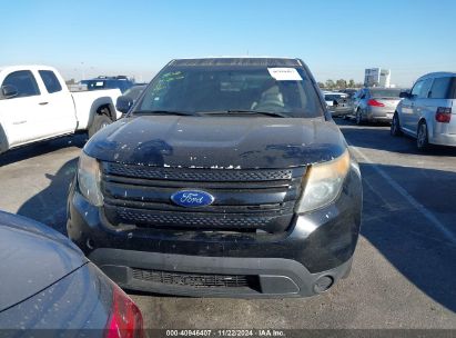 Lot #3035093315 2013 FORD UTILITY POLICE INTERCEPTOR