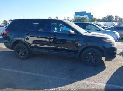 Lot #3035093315 2013 FORD UTILITY POLICE INTERCEPTOR