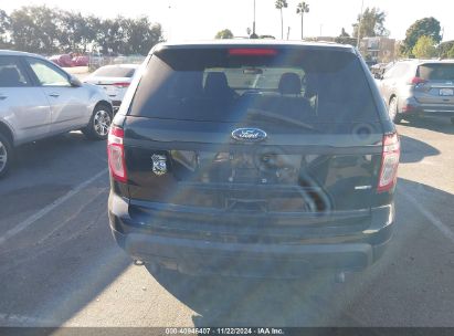 Lot #3035093315 2013 FORD UTILITY POLICE INTERCEPTOR