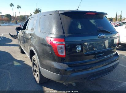 Lot #3035093315 2013 FORD UTILITY POLICE INTERCEPTOR