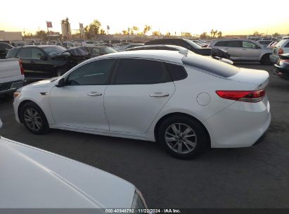 Lot #3035093276 2016 KIA OPTIMA LX