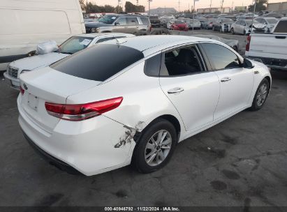 Lot #3035093276 2016 KIA OPTIMA LX