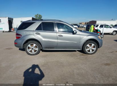 Lot #3035081780 2010 MERCEDES-BENZ ML 350 4MATIC