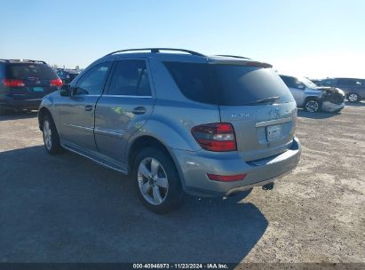 Lot #3035081780 2010 MERCEDES-BENZ ML 350 4MATIC