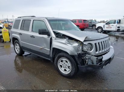 Lot #3035093230 2016 JEEP PATRIOT SPORT