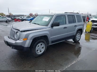 Lot #3035093230 2016 JEEP PATRIOT SPORT