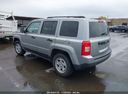 Lot #3035093230 2016 JEEP PATRIOT SPORT