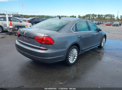 Lot #3034052719 2016 VOLKSWAGEN PASSAT 1.8T SE