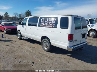 Lot #3007837051 2008 FORD E-350 SUPER DUTY XL/XLT