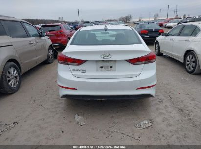 Lot #3034052588 2018 HYUNDAI ELANTRA SE