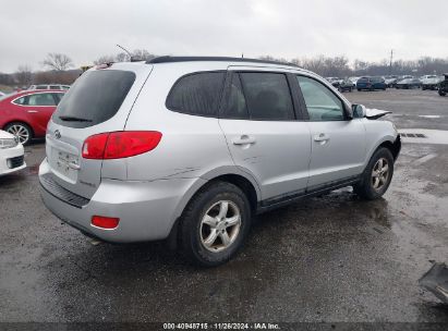 Lot #3053068593 2008 HYUNDAI SANTA FE GLS