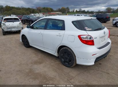 Lot #3005343485 2009 TOYOTA MATRIX S