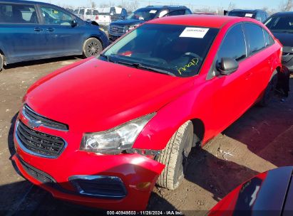 Lot #3034052520 2015 CHEVROLET CRUZE LS AUTO