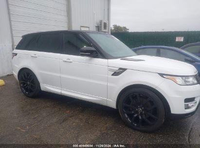 Lot #3037540273 2015 LAND ROVER RANGE ROVER SPORT 3.0L V6 SUPERCHARGED HSE